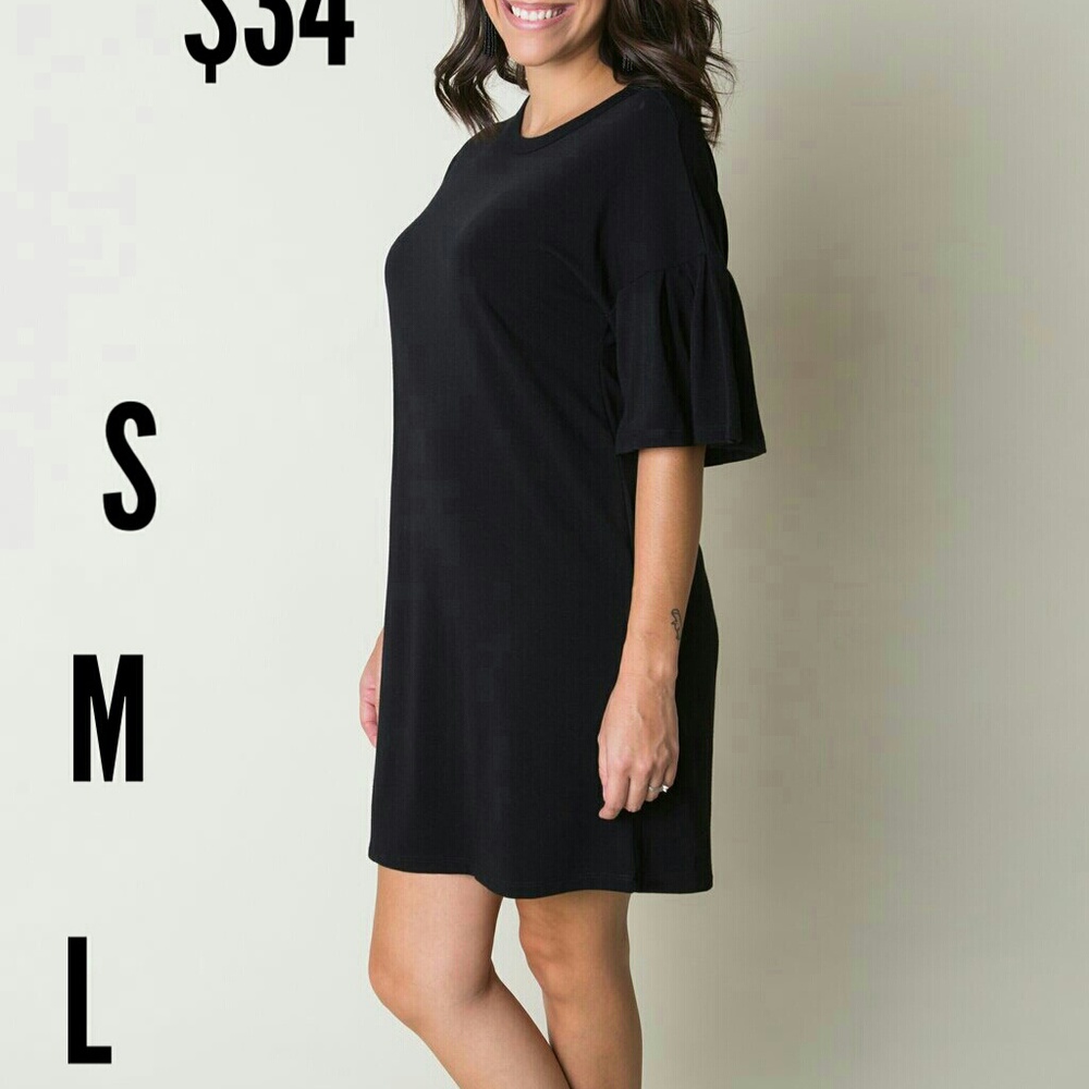 Amelia James ruffel dress